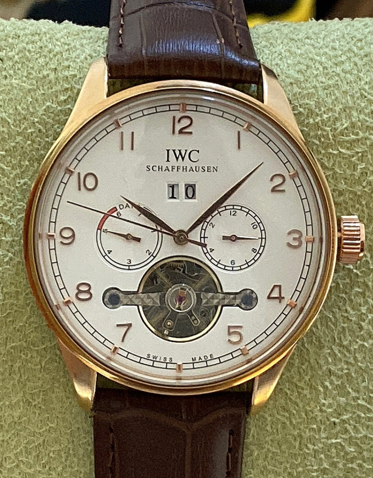 IWC BigDate CLEAN AA  - توربيون بيج دايب توقيتين  كلين