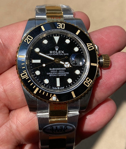 رولكس ساب مارينر ٢٠٢٣ كلين طبق الاصل ماكينة سويسريه