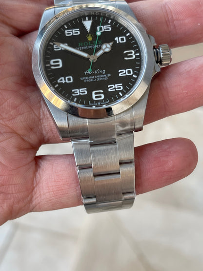 رولكس اير كينق كلين طبق الاصل من الساعات النادره Rolex air king