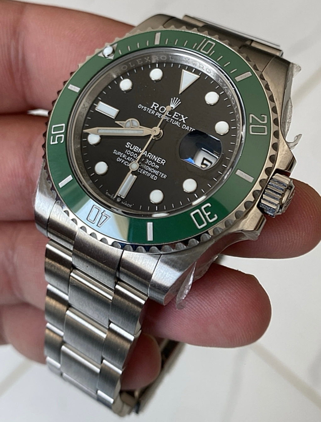 رولكس سابمارينر ستاربكس - كلين طبق الأصل. ماكينة سويسري بيزيل سيراميك