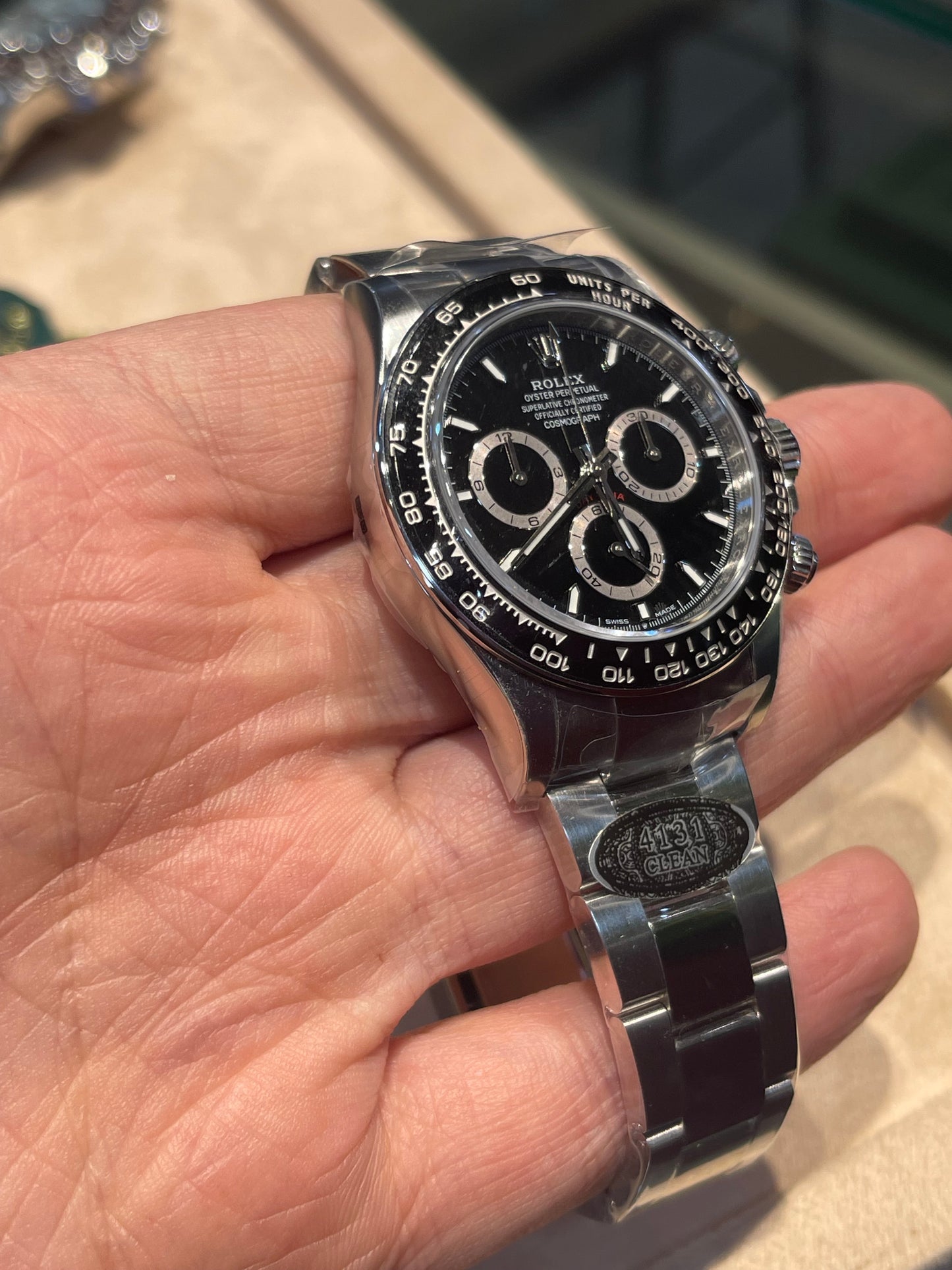 رولكس دايتونا كوزموغراف كلين طبق الأصل