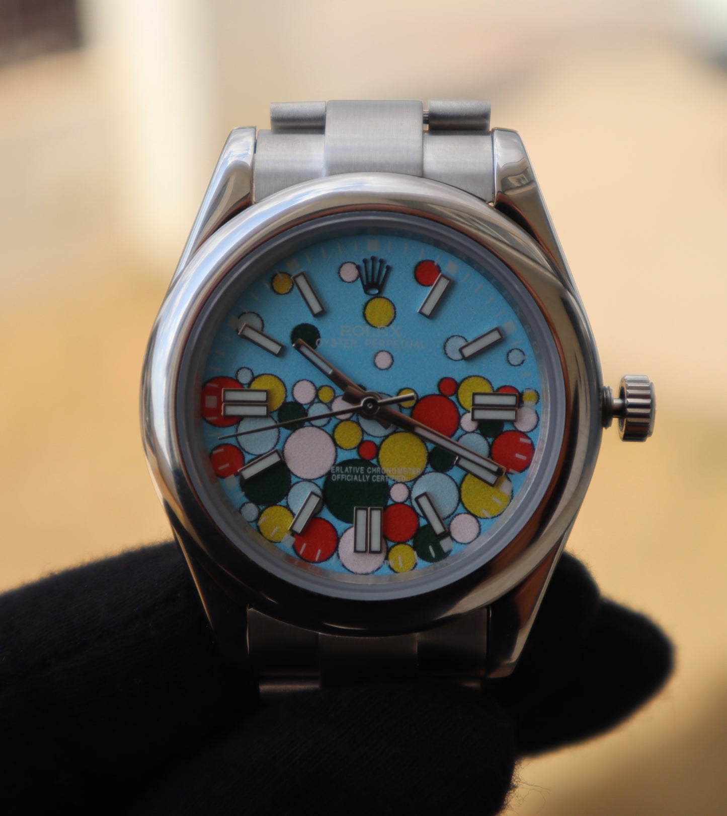 Rolex oyster perpetual celebration - متوفر قطعتين جراند ماستر (السعر بالاردني 300)