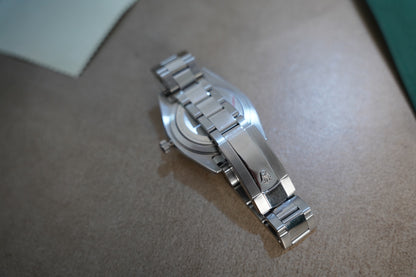 42 mm رولكس سكاي دولر ستيل مينا ازرق - جراند مايتر  توقيتين