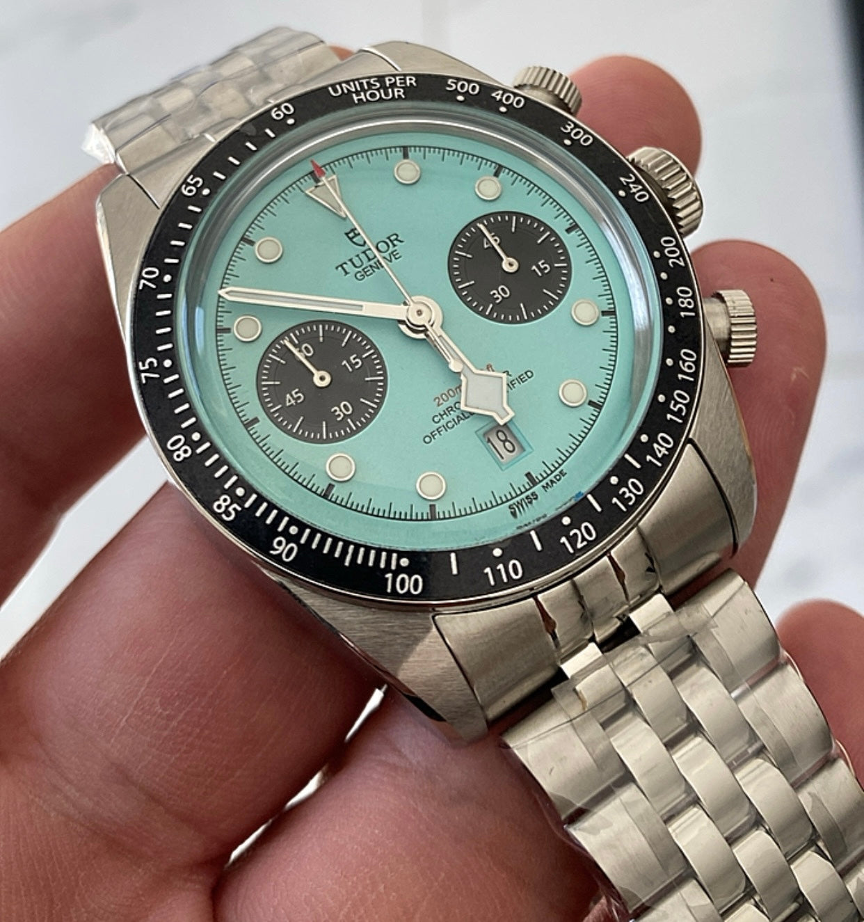 تيودور تيفاني كوزموجراف كلين طبق الأصل - ماكينة سويسري