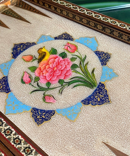 تحفة فنية صناعة يدوية - طاولي و شطرنج رسمة واحدة فقط يعني الحبة الوحيدة في العراق - احجار الطاولي و الشطرنج صناعة يدوي  بادق التفاصيل (t2)