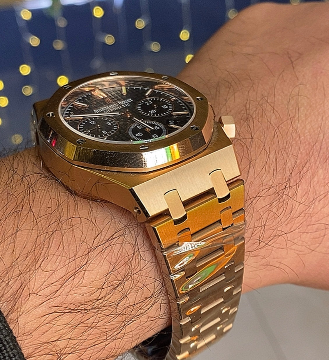 AP Chronograph Clean - كلين طبق الأصل تعمل بكامل التعقيدات