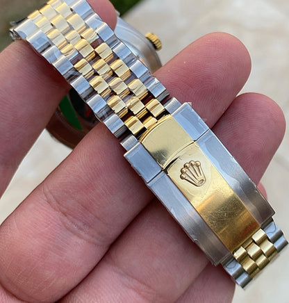 رولكس دايت جست سير جوبلي تو تون ( مستحيل تميزها بأيدك ) - كلين طبق الأصل - سيريال حقيقي  - ماكينة مطابقة للاصلية