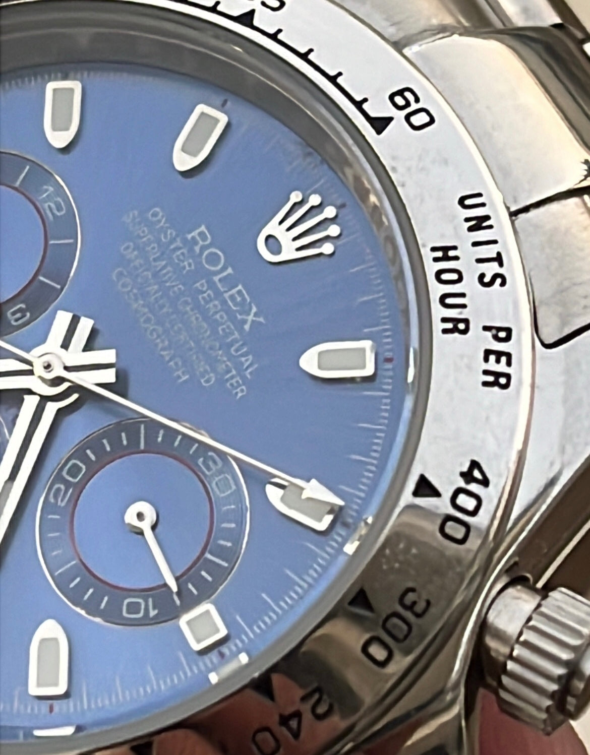 رولكس دايتونا اصدار ٢٠٠٤ بحالة جيدة جداً - مكينه غير مفتوحة اوتوماتيك