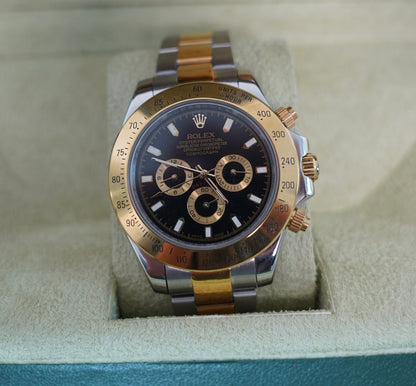Rolex Cosmograph Daytona Yellow Gold & Black 40 mm