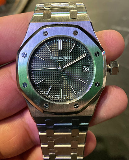 الساعة ب ستيكراتها - اي بي رويال اوك كلين طبق الأصل لا تميز ماكينة سويسري طبق الاصل