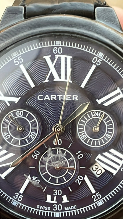 السعر بالدينار الاردني 120 دينار - ساعة كارتير صناعة تركية باله - سعرهاالأصلي ١٢ الف دولار