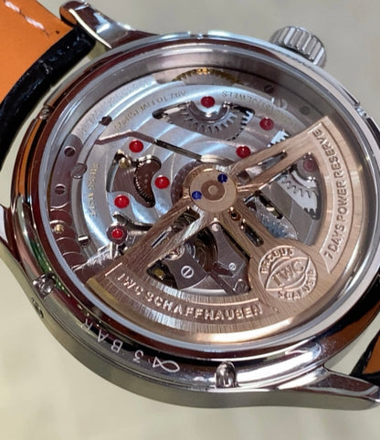 IWC Clean - الساعة طبق الأصلية بالضبط توصيل سريع فقط