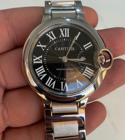 السعر بالدينار الاردني120 دينار  ساعه كارتير فضي و اسود