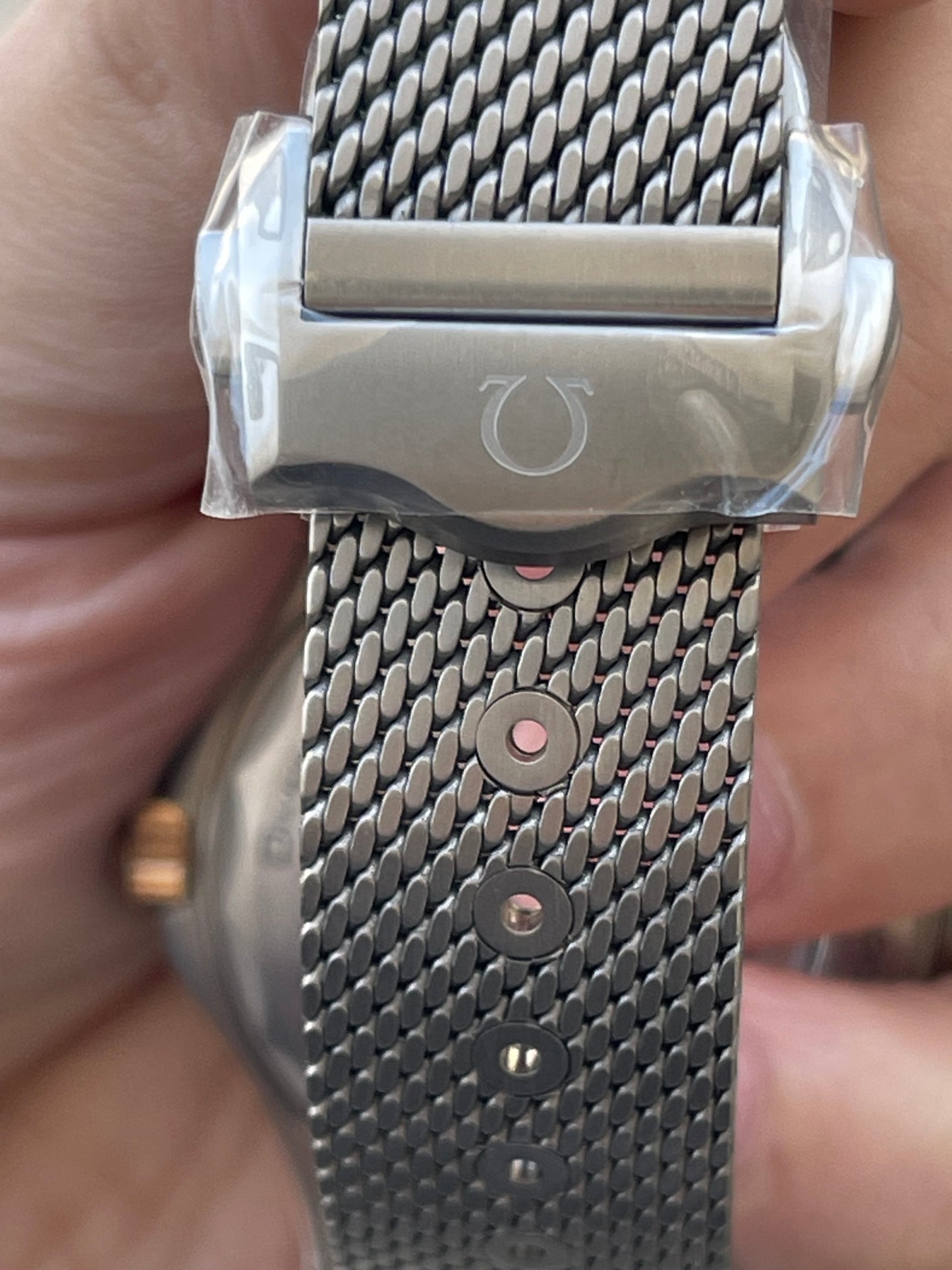 Omega sea master كلين طبق الأصل نسبه التطابق ١٠٠ بالمية تيتانيوم