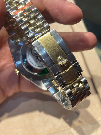 رولكس دايت جست مينا جولد سير جويلي تو تون كلين طبق الأصل