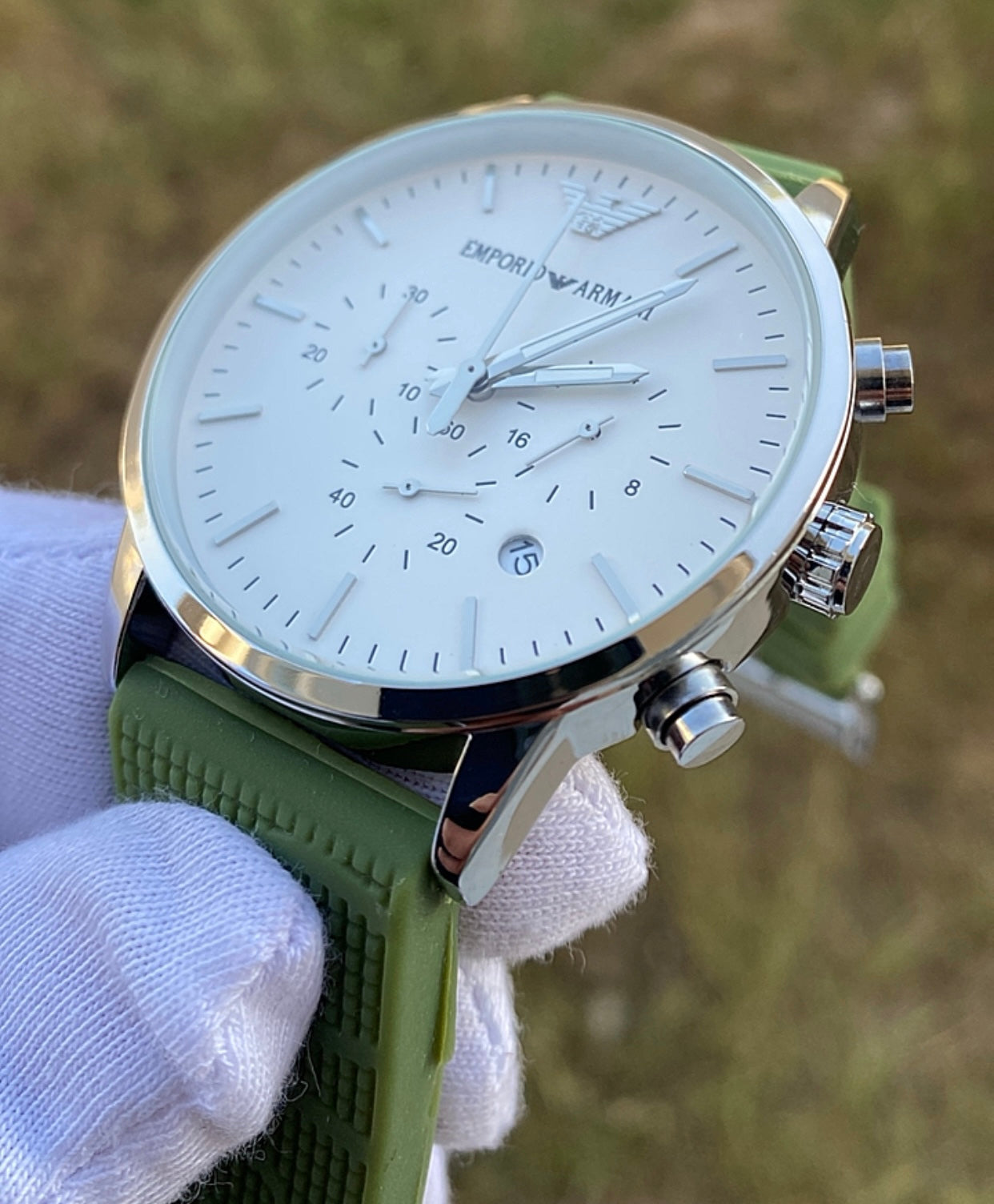 امبايرو ارماني كرونوجراف 2024  - قطعتين فقط لأول شخصين