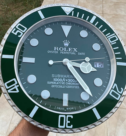 ساعة رولكس سابمارين هالك للحائط- ايكونيك لرجال الاعمال و محبين الساعات