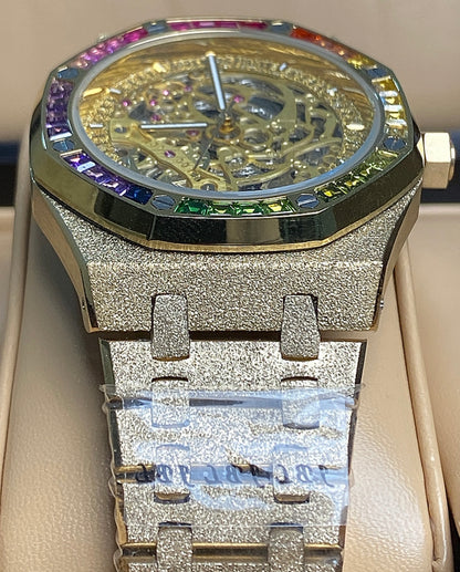 Audemars Pigue  Rainbow 41 mm  (كلين تايتل)