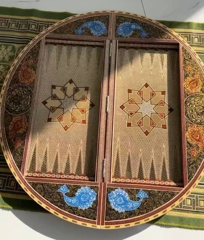 طاولي و شطرنج صناعة يدوية احجار مرمر ، اكبر حجم في العراق( الجنود براص وليس بلاستيك)