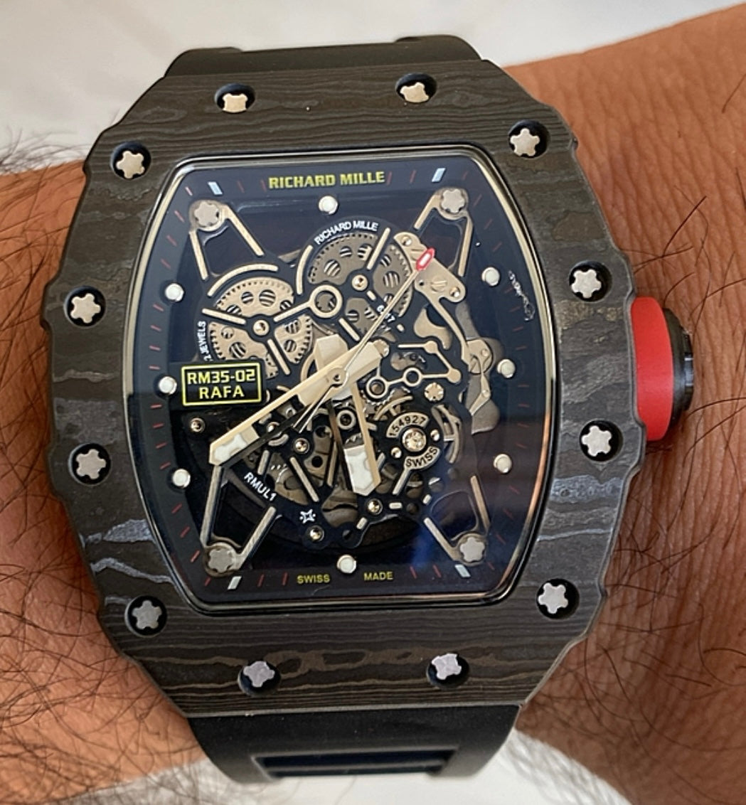 ريتشارد ميل اصدار خاص - كاربون فايبر حبة واحدة