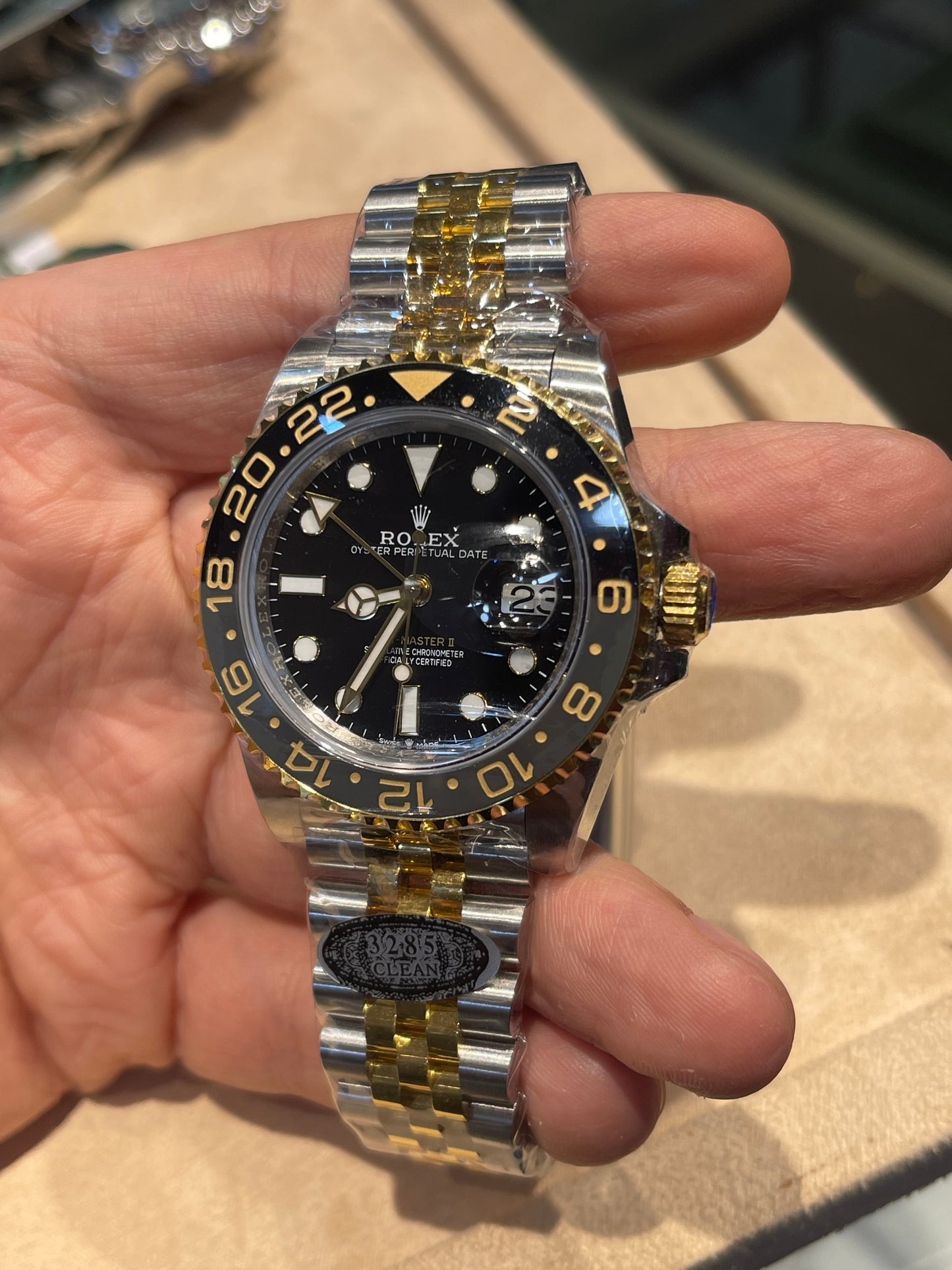 رولكس جي ام تي جولد تو تون جوبلي