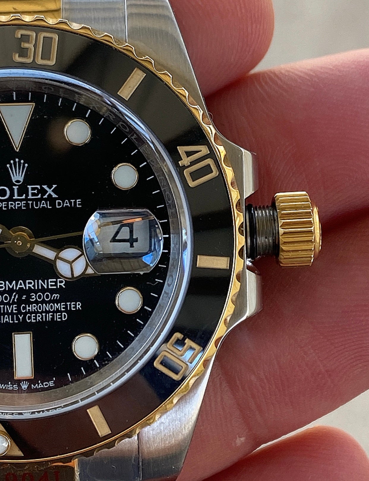 رولكس ساب مارينر ٢٠٢٣ كلين طبق الاصل ماكينة سويسريه