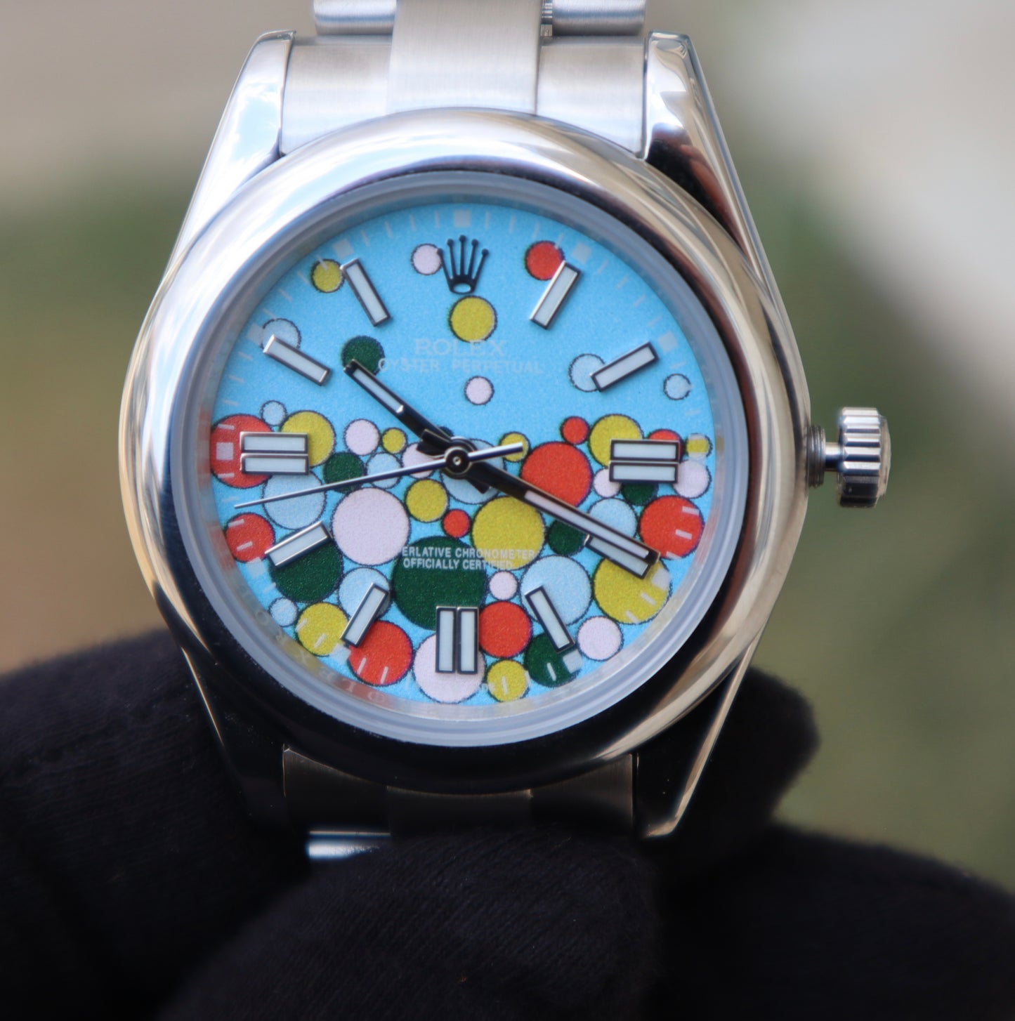 Rolex oyster perpetual celebration - متوفر قطعتين جراند ماستر (السعر بالاردني 300)