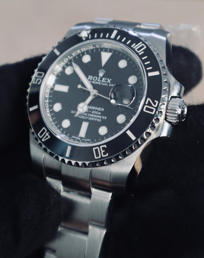 رولكس سابمارينر بلاك - كلين طبق الأصل لا تميز ابدا عن الاصلية