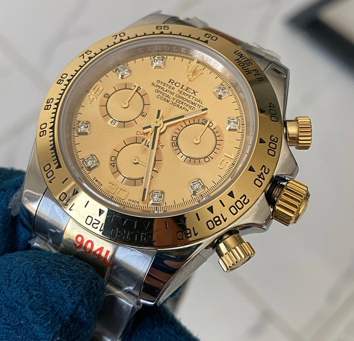 رولكس دايتونا كوزموجراف توتون - طبق الأصل تعمل بكامل التعقيدات