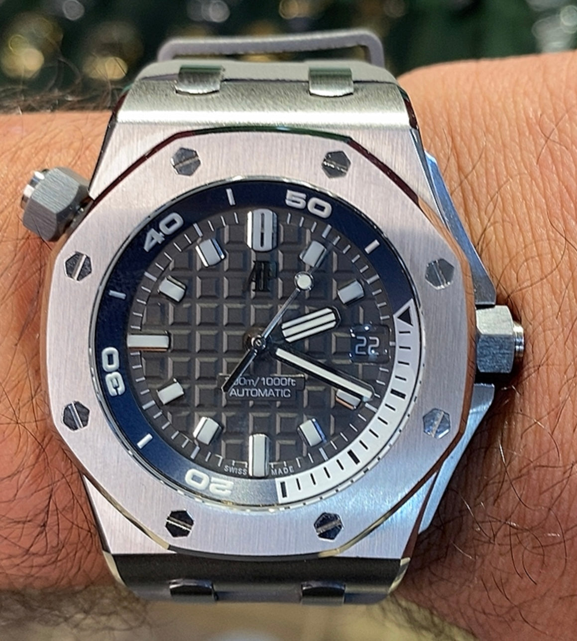 AP OFFSHORE CLEAN - الساعة كلين طبق الأصل لا تميز عن الأصلية