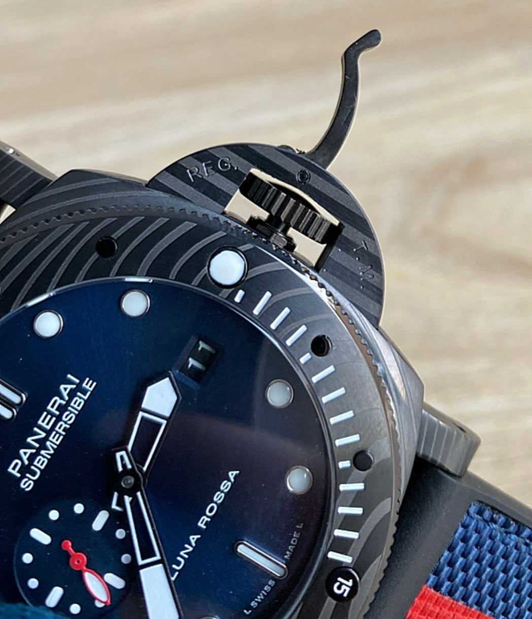 ساعة باناراي كلين طبق الاصل - ماكينة سويسري - صمام يعمل مثل الاصلية حبة واحدة فقط