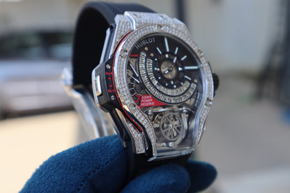 Hublot BigBang MP 2024 - هابلوت بيجبانج كلين سلڤر مع دايموند