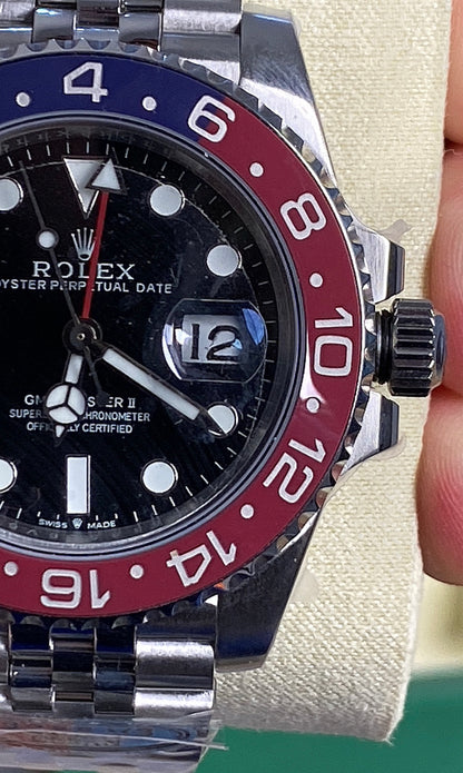 40 mm رولكس ببسي مصنع كلون طبق الأصل