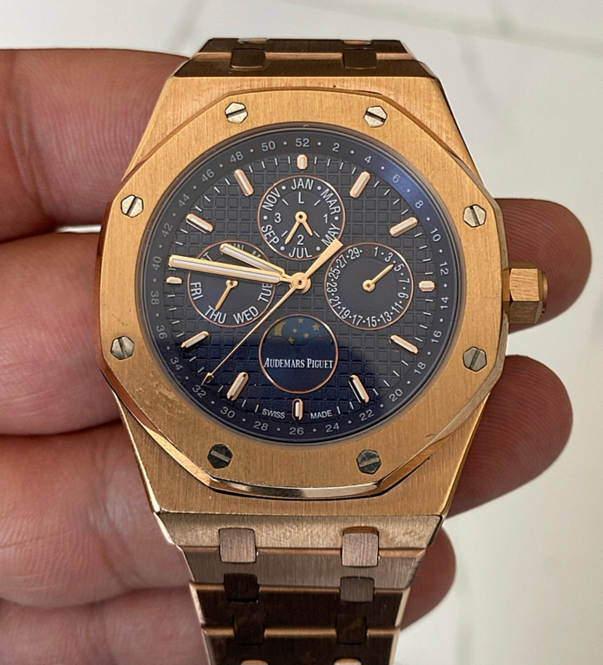 AP Perpetual Calendar- قطعة واحدة جراند ماستر