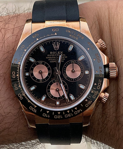 رولكس دايتونا كوزموجراف ستراب اويستر فليكس - كلين طبق الأصل