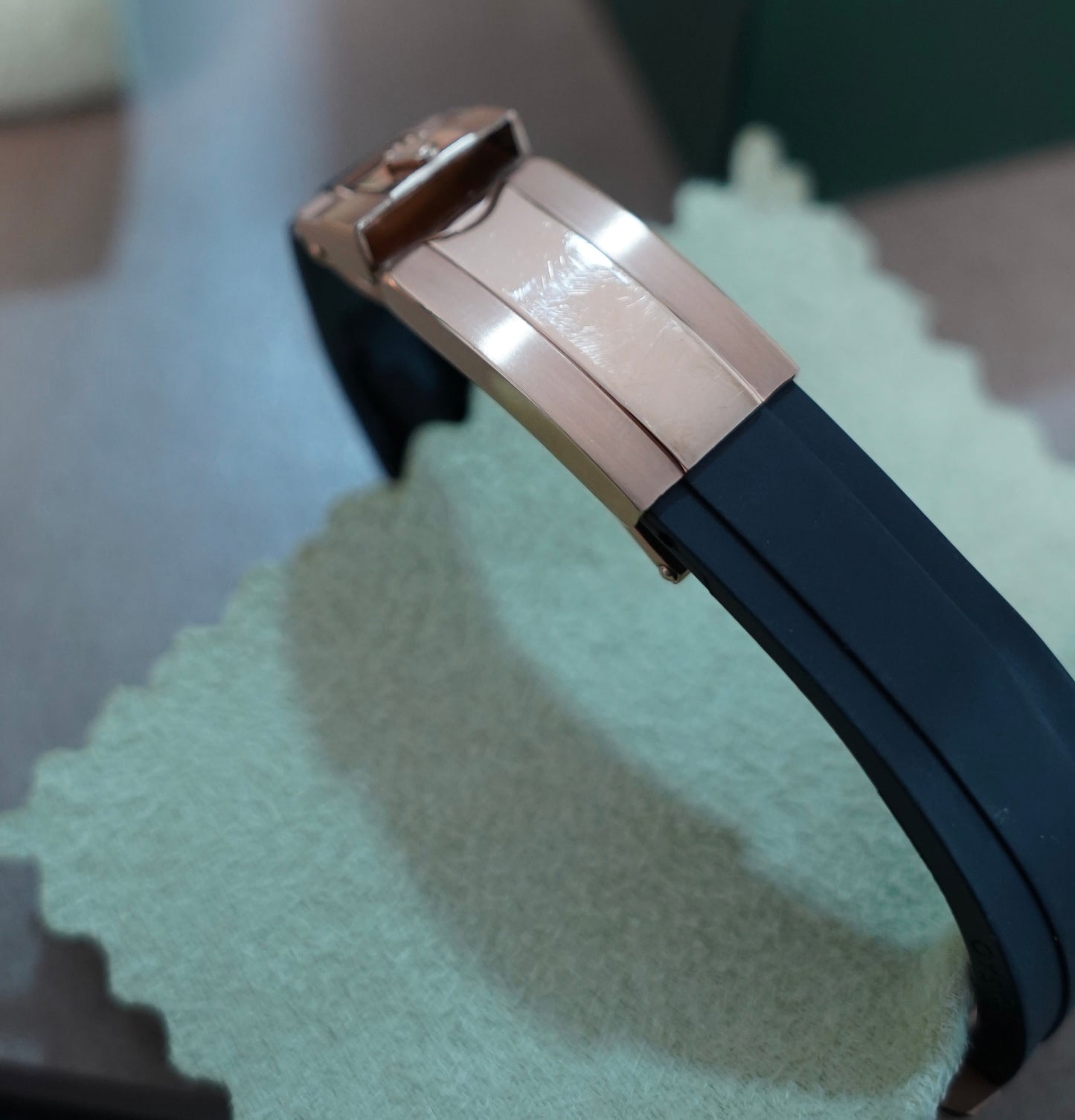 41 mm رولكس سابمارينر روزجولد رابر سوبر كواليتي