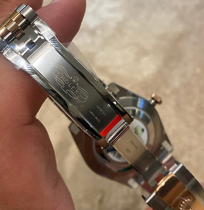 رولكس دايت جست مينا شوكليت جوبلي تو تون - كلين طبق الأصل ماكينة سويسري لا تفرق عن الأصلية