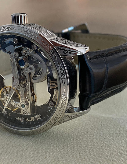 ساعه ليشيدون الفرنسية اصدار قبل سنة ٢٠٠٤ تم تبديل السير فقط بودي الساعة كامل اصلي