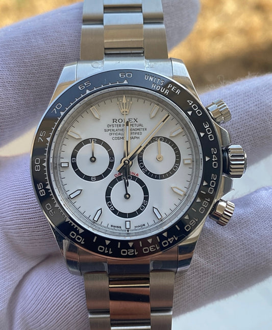 Rolex Daytona Panda Used - رولكس دايتونا باندا مستعملة بحالة الجديد