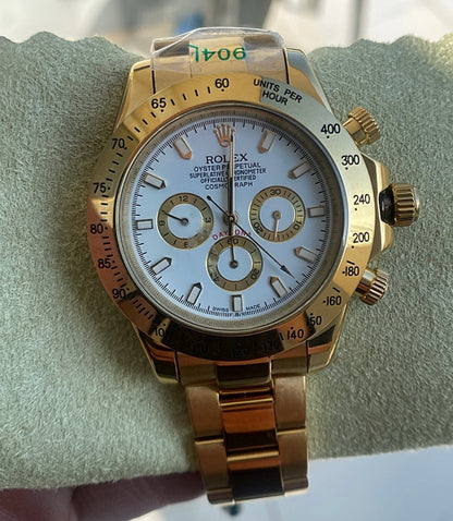 دايتونا ذهبي مينا ابيض - كلين تايتل