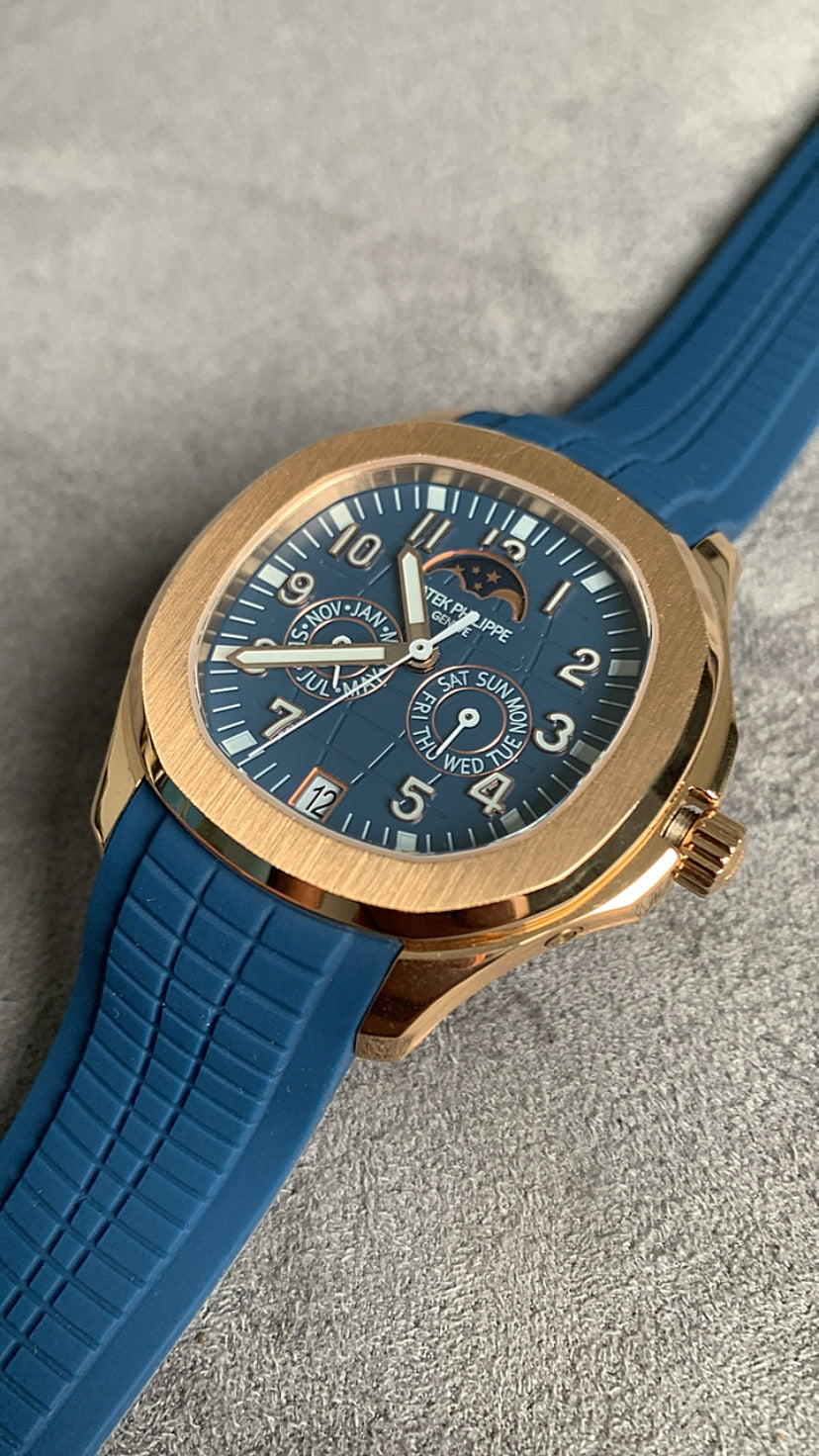 PATEK Philippe aquanaut- باتيك فيليب اكوا نوت كاليندر كلين طبق الأصل