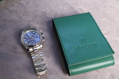 رولكس دايتونا جراند ماستر مينا نيلي فول ستانلس