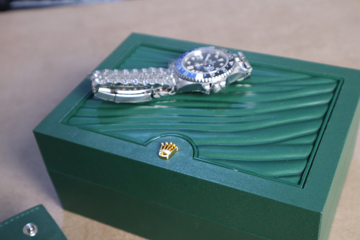 رولكس باتمان كلين - سير جوبلي طبق الأصل سيراميك و ستانلس ٩٠٤ وماكينة سويسري