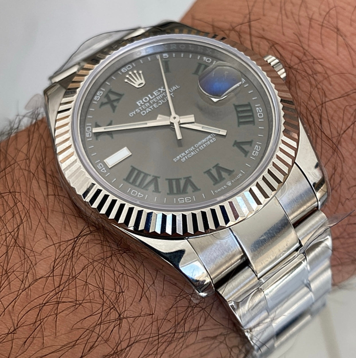 رولكس دايت جست ويمبلدون - كلين طبق الأصل ماكينة سويسري