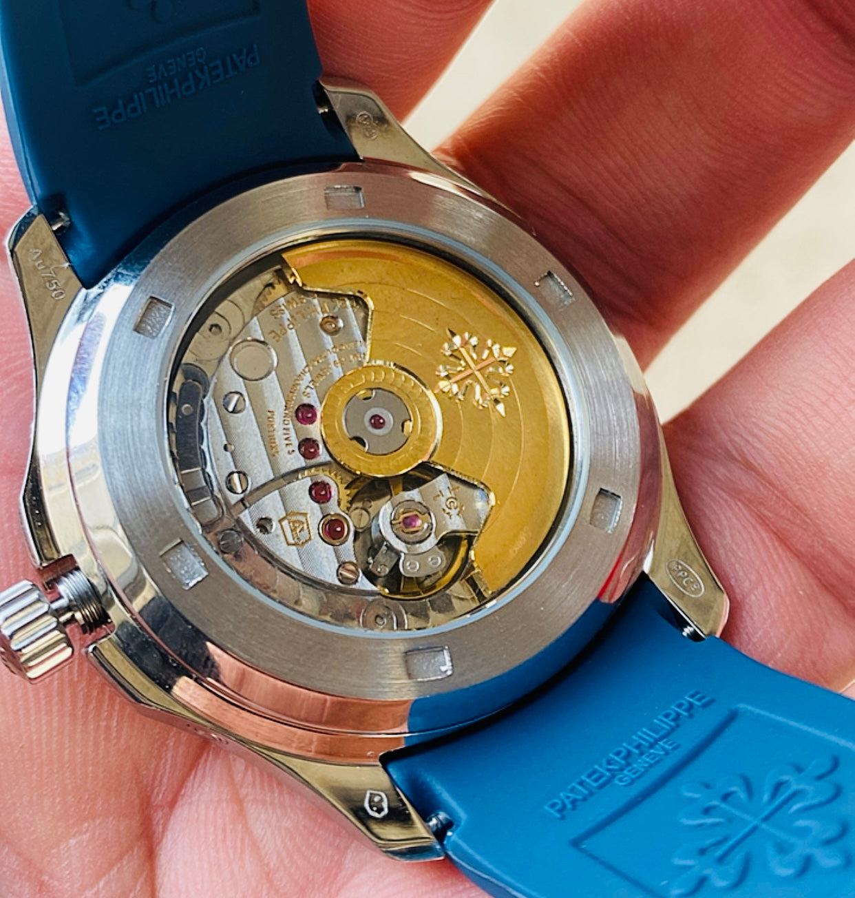 PATEK Philippe aquanaut- باتيك فيليب اكوا نوت كاليندر كلين طبق الأصل