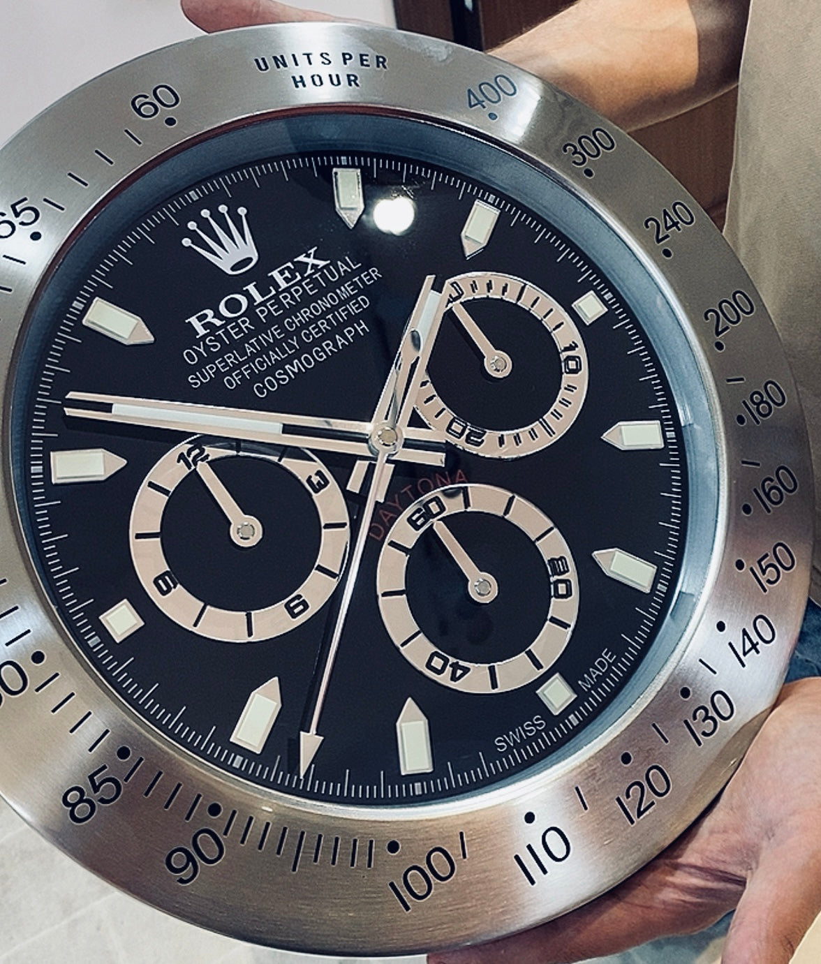 رولكس دايتونا تايتانيوم ديزاين - ساعة للحائط