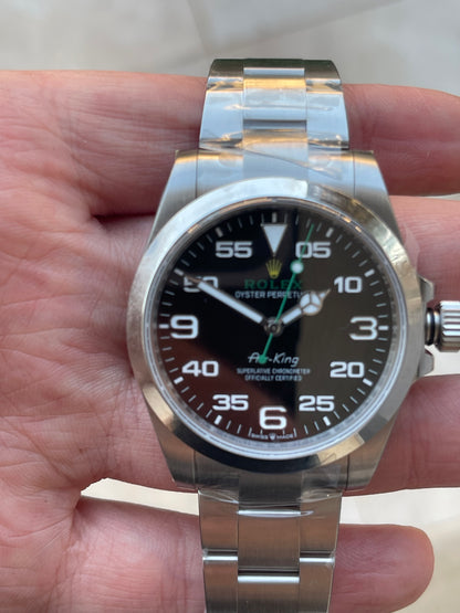 رولكس اير كينق كلين طبق الاصل من الساعات النادره Rolex air king
