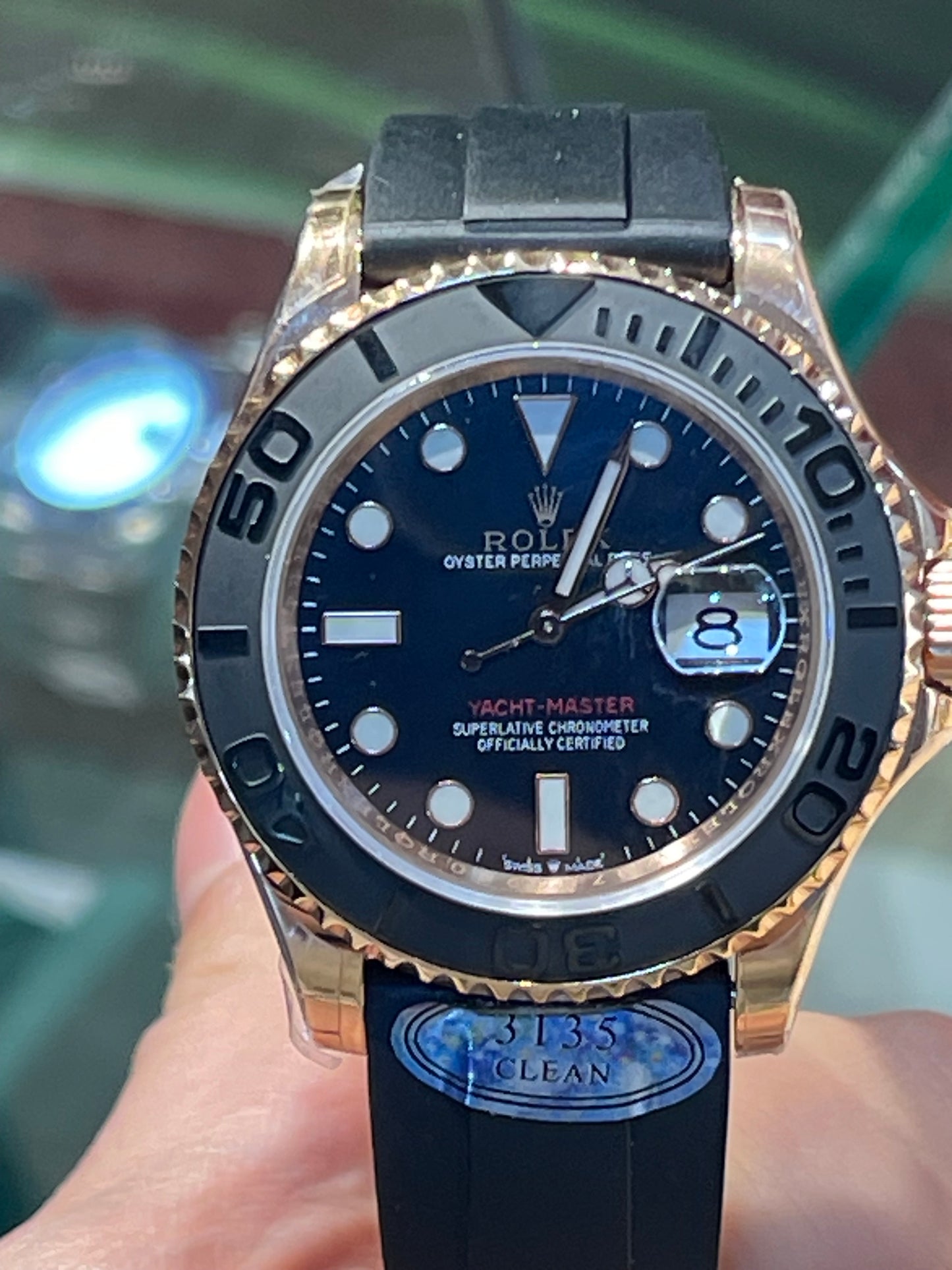 رولكس ياخت ماستر تو - اويستر فليكس طبق الاصل