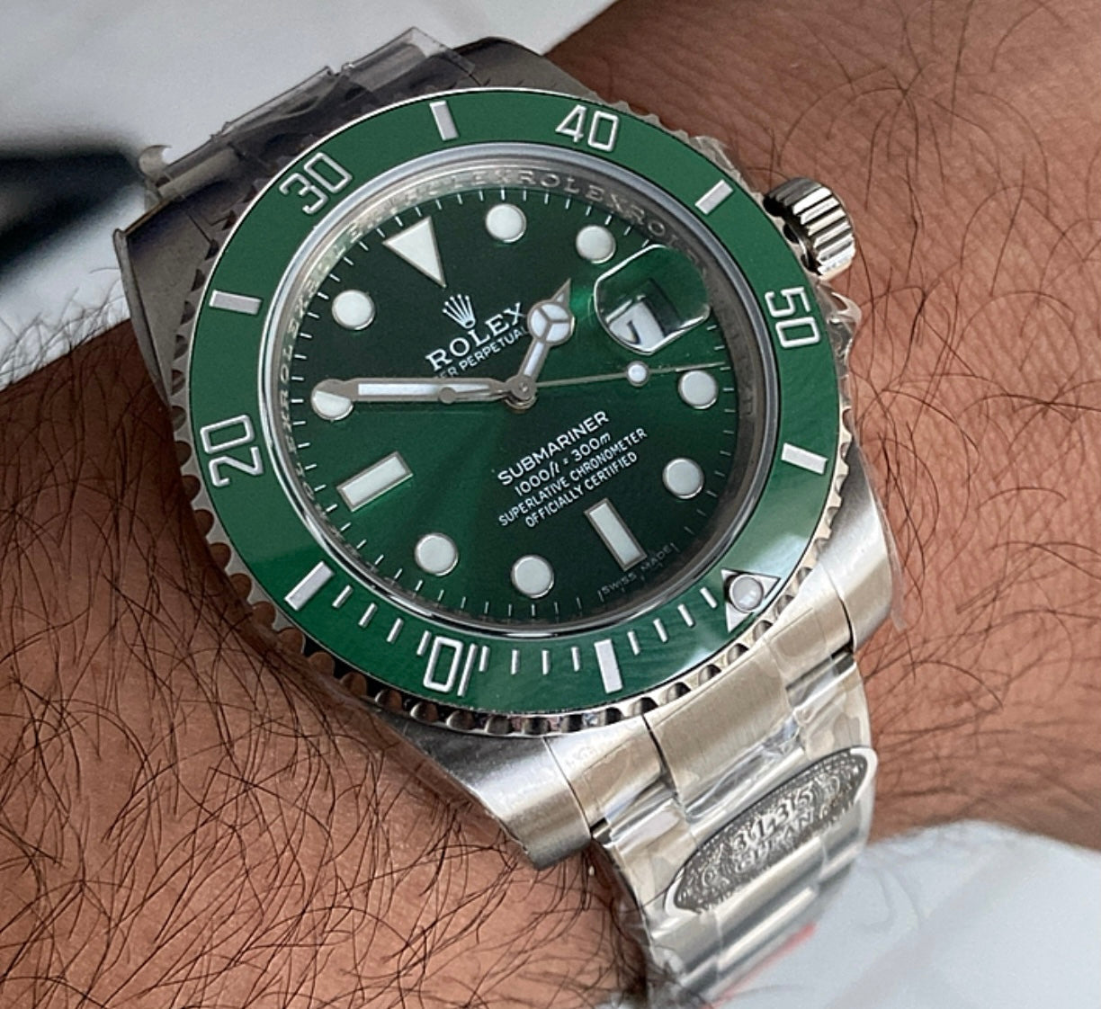 رولكس سابمارينر هالك - كلين طبق الأصل ماكينة سويسري - متوفر حبة واحدة