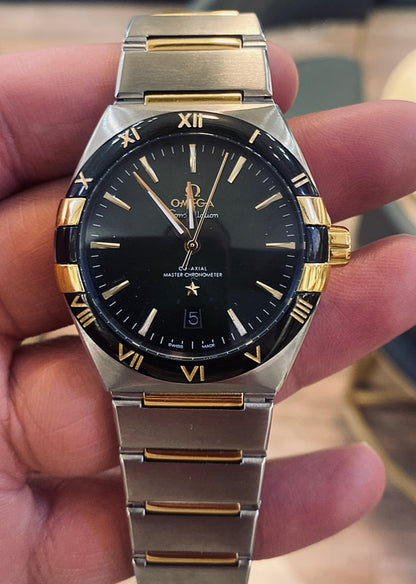 أوميجا كونستليشن اخضر أومبريه ستيل  - كلين